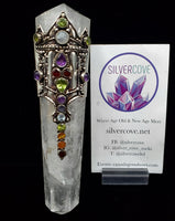 Quartz Chakra Wand (Double Terminated)