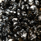 Snowflake Obsidian Chip Beads