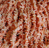 Peach Coral Bead Strands