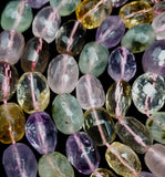 Faceted Multistone Crystal Bead