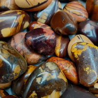 Nguni Jasper Tumbled Stones (1lb Bags)