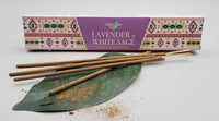 Lavender and White Sage Incense Sticks