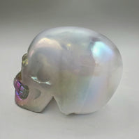 Aura Marble Skull Carving