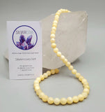 Yellow Calcite (8mm round) Beads