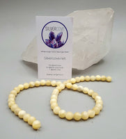 Yellow Calcite (8mm round) Beads