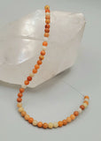 Orange Aventurine Bead Strand