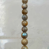 Labradorite 4mm Round Beads