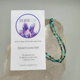 Faceted Turquoise Stone Bead Strands