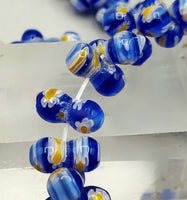 Murano Glass, double bobble bead