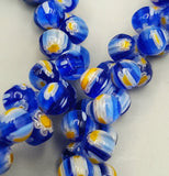 Murano Glass, double bobble bead