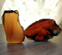 Amber slab