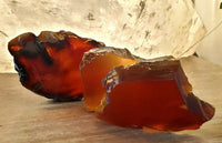 Amber slab