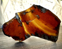 Amber slab