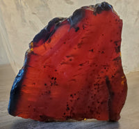 Amber slab