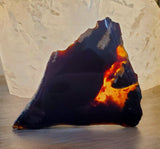 Amber slab