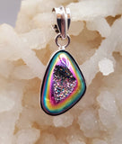 Aura Druzy Pendant