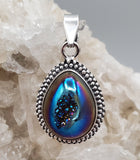 Aura Druzy Pendant