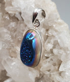 Aura Druzy Pendant