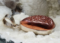 Aura Druzy Pendant