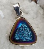 Aura Druzy Pendant