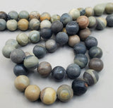 Porcelain Jasper 12mm Round Beads