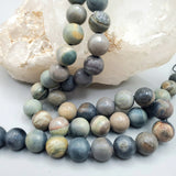 Porcelain Jasper 12mm Round Beads