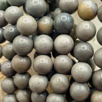 Viking Flint Bead Strands (10mm round)