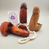 Penis Ash Tray Wood Carvings