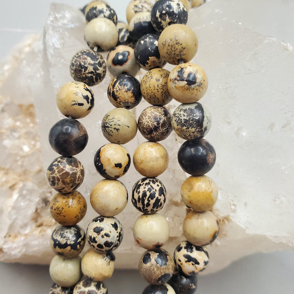 Paintbrush Jasper Bead Strand