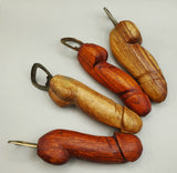 Penis Bottle Opener Wood Carvings