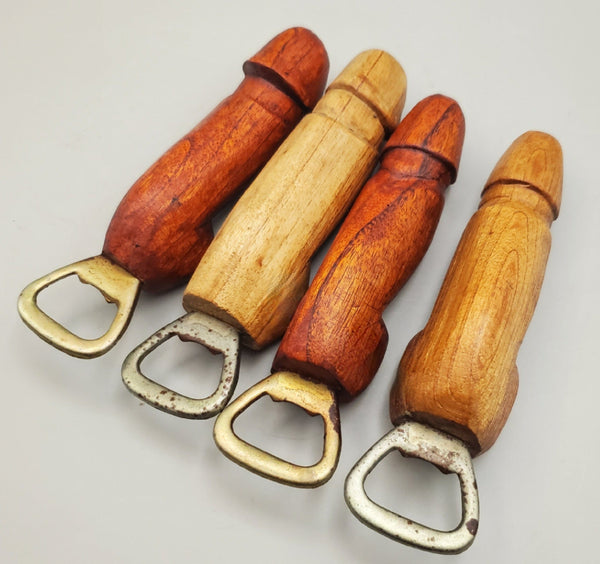 Penis Bottle Opener Wood Carvings