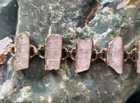 Kunzite Bracelet in Sterling Silver