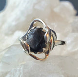 Canadian Sapphire Ring in .925 Sterling Silver (size 6.5)