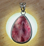 Canadian Rossmenite Pendant set in .925 Sterling Silver