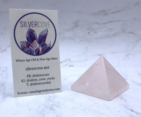 Rose Quartz Pyramid