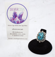 Iranian Turquoise Ring, Size 7