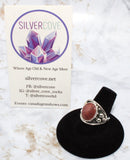 Rhodocrosite Ring (Size 8.5)