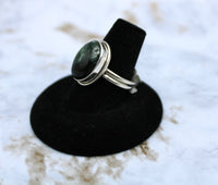 Seraphinite Ring (Size 8)