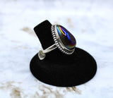 Aura Druzy Ring (Size 7.5)