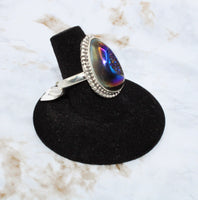 Aura Druzy Ring (Size 7.75)