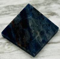 Sodalite Pyramid