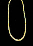 Ethiopian Opal Graduated Rondelle Necklace