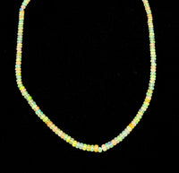 Ethiopian Opal Graduated Necklace