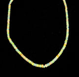 Ethiopian Opal Graduated Necklace