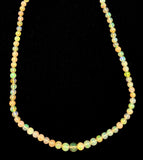 Ethiopian Opal Graduated Necklace