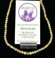 Ethiopian Opal Graduated Necklace