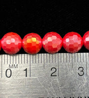 Red Crystal Bead Strands