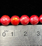 Red Crystal Bead Strands