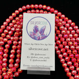 Red Crystal Bead Strands