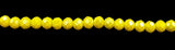 Yellow Crystal Bead Strands